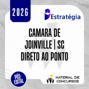 Câmara de Joinville | SC - Direto ao Ponto - Pós Edital - Procurador Municipal [2026] Estratégia