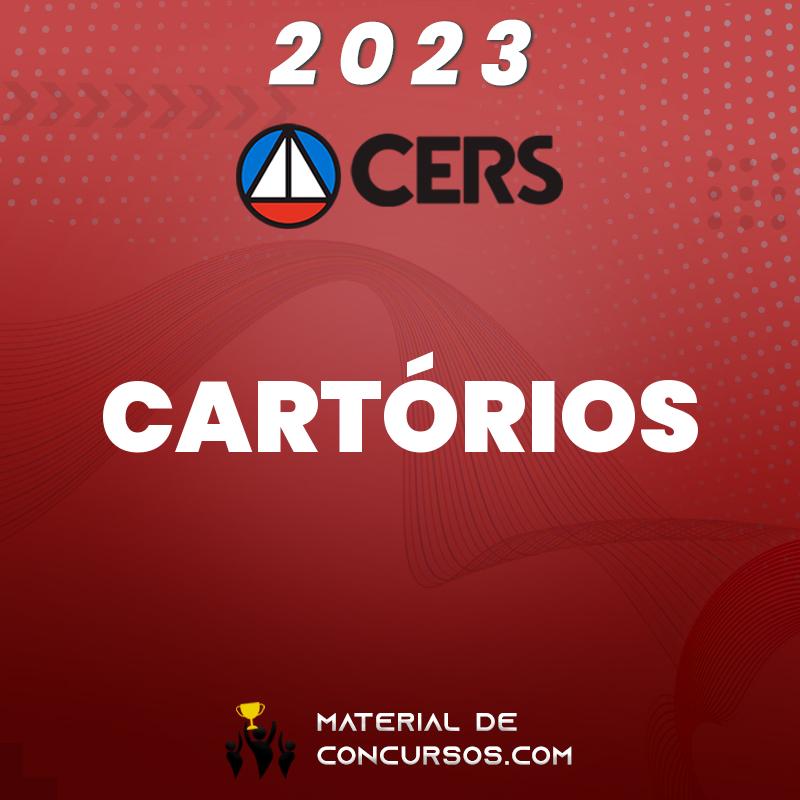 Cartório – Outorgas de Delegação de Serviços Notariais e de Serviços Públicos 2023 CERS