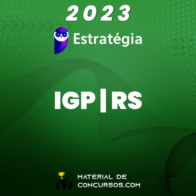 IGP|RS - Papiloscopista - Polícia Científica do Rio Grande do Sul 2023 Estrat