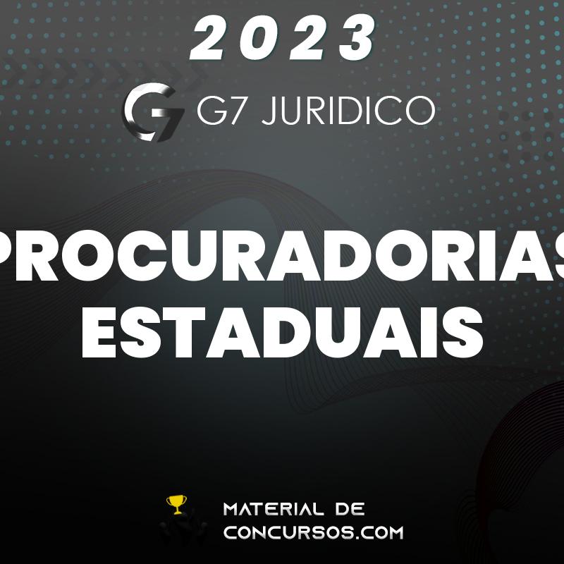 PGE | Procurador do Estado da Procuradoria Geral do Estado 2023 G7