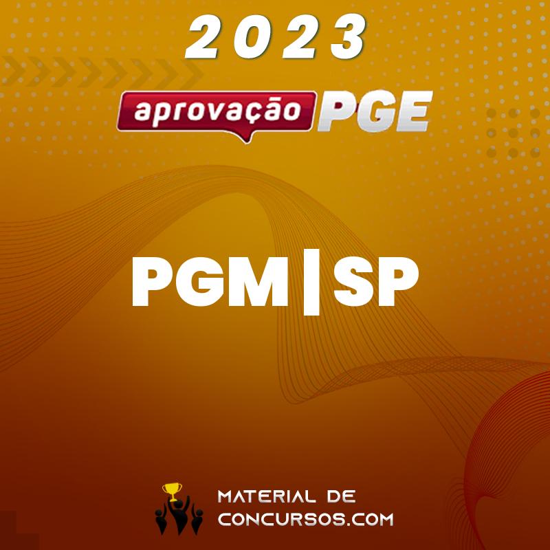 PGM | SP - Procurador da Cidade de São Paulo 2023 Aprovação PGE