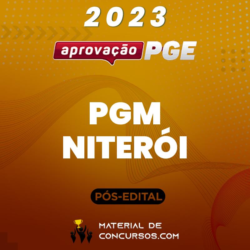 PGM | Niterói - Pós Edital - Procurador da Cidade Niterói 2023 Aprovação PGE