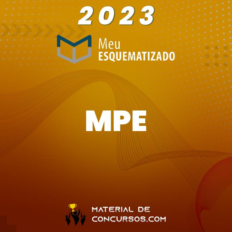 MPE - Extensivo - 9ª Ed. 2023 Esquematizado