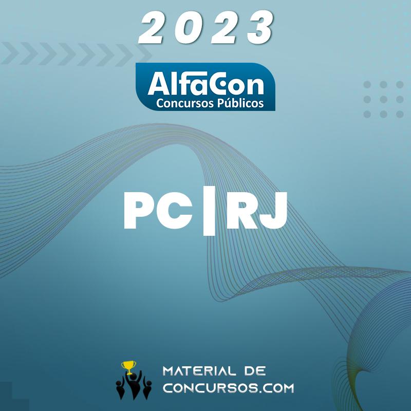 PC | RJ - Investigador da Polícia Civil do Estado do Rio de Janeiro 2023 Alfacon