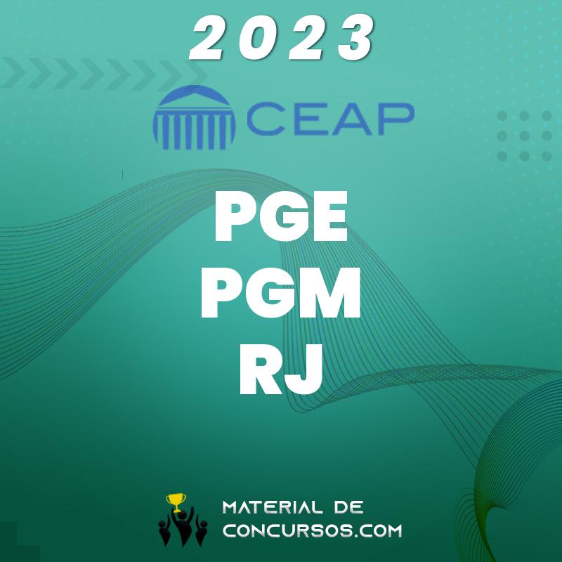 PGE PGM | RJ - Procurador do Estado do Rio de Janeiro 2023 CEAP