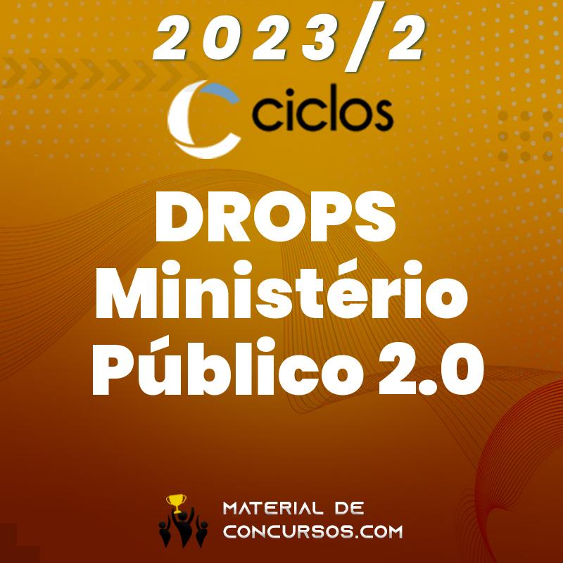 DROPS | Ministério Público 2.0 2023.2 Ciclos