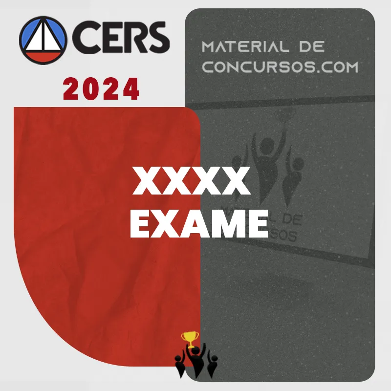 XL Exame da OAB (40) – 1ª fase – Acesso Total 2024 CERS