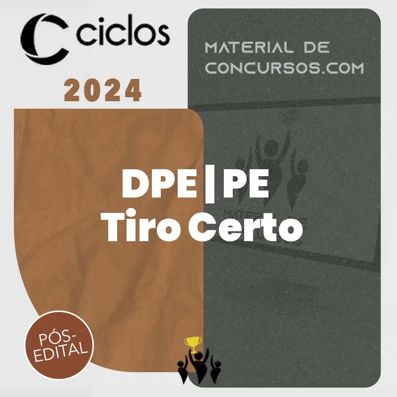 DPC | PE – Reta Final – Delegado da Polícia Civil do Estado do Pernambuco [2024] Ciclos