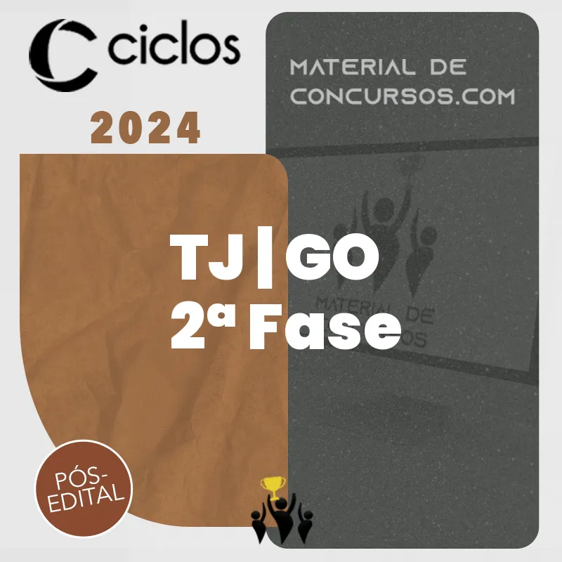 TJ | GO – 2ª Fase – Juiz do Estado de Goiás [2024] Ciclos