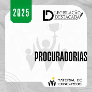 Procuradorias | PGE e PGM - Extensivo [2025] Legislação Destacada