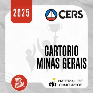 Cartório | Minas Gerais - Pós Edital [2025] CERS