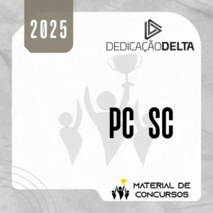 PC | SC - Agente e Escrivão da Polícia Civil do Estado de Santa Catarina [2025] Dedicação