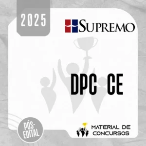 DPC | CE - Pós Edital - Delegado de Polícia Civil do Estado do Ceará [2025] SUP