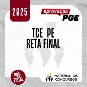 TCE | PE - Reta Final - Procurador do Tribunal de Contas do Estado do Pernambuco [2025] Aprovação