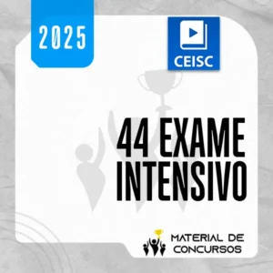 XLIV Exame da OAB (44) – 1ª fase – Intensivo de Emergência [2025] CC