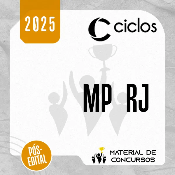 MP | RJ - Retal Final - Promotor de Justiça do Ministério Público do Estado do Rio de Janeiro [2025] Ciclos