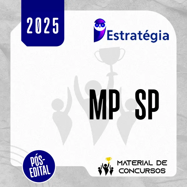 MP | SP - Pós Edital - Analista Jurídico do Ministério Público do Estado de São Paulo [2025] ES