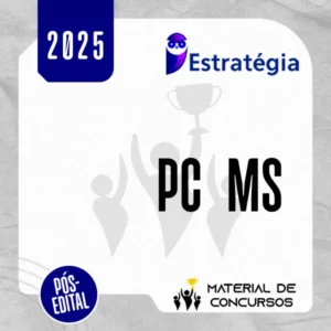 PC | MS - Pós Edital - Agente da Polícia Judiciária - Escrivão de Polícia Judiciária da Polícia Civil do Estado do Mato Grosso do Sul [2025] ES