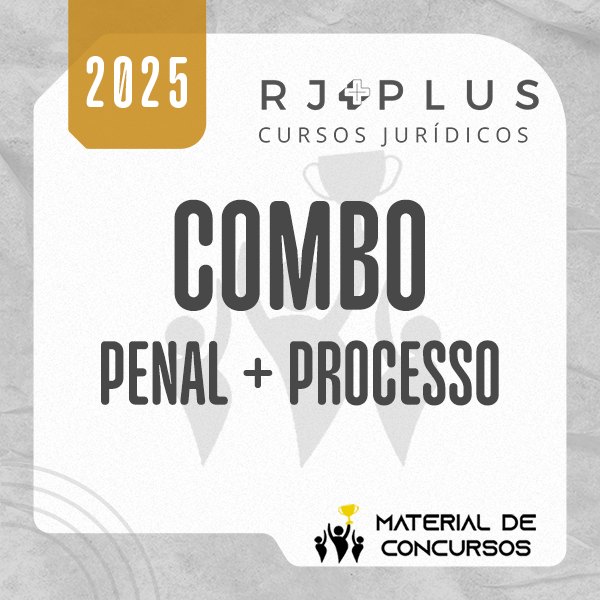 Combo: Penal Especial + Penal Geral + Processual Penal [2025] RJ Plus
