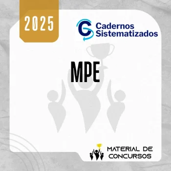 Ministério Público | Super Combo – Cadernos Sistematizados [2025.2]