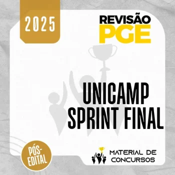 Unicamp | Sprint Final - Procurador da Universidade de Campinas [2025.2] Revisão Jurídico