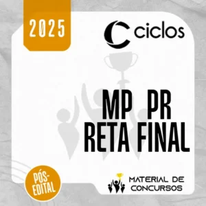 MP | PR - Pós Edital - Promotor de Justiça do Ministério Público do Paraná [2025.2] Ciclos