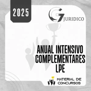 Anual Intensivo: Intensivos I e II + Complementares Federais e Estaduais – Carreira Jurídica [2025.2] G7