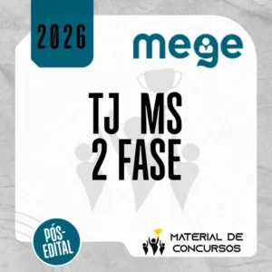 TJ | MS - 2ª Fase - Juiz de Direito do Estado de Mato Grosso do Sul [2026] Mege