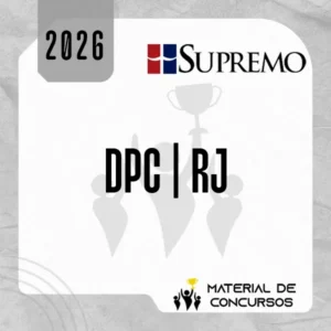 DPC | RJ - Delegado de Polícia Civil do Estado do Rio de Janeiro [2026] SUP