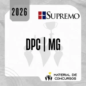DPC | MG - Delegado de Polícia Civil do Estado de Minas Gerais [2026] SUP
