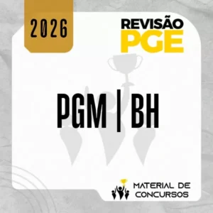 PGM | BH - Procurador Municipal de Belo Horizonte - MG [2026] Revisão