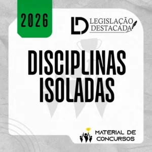 Disciplinas Isoladas [2026] Legislação Dest