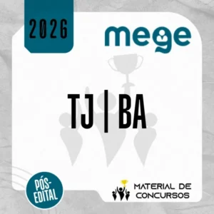 TJ | BA - Pós Edital - Juiz do Tribunal de Justiça do Estado da Bahia [2026] Mege