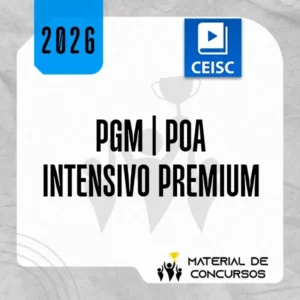 PGM | POA - Intensivo Premium - Analista da PGM - Área Jurídica da Prouradoria Geral Municipal de Porto Alegre [2026] CEISC