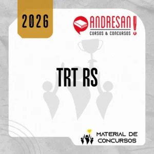 TRT | RS - Técnico Judiciário - Combo Teórico + Resolução de Questões [2026] Andresan