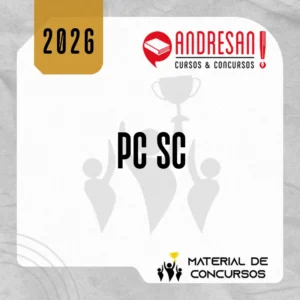PC | SC - Pós Edital - Português IDECAN: Teoria + Questões [2026] Andresan