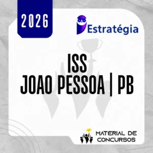 ISS | João Pessoa - PB - Auditor Fiscal da Prefeitura Municipal de João Pessoa - PB [2026] ES