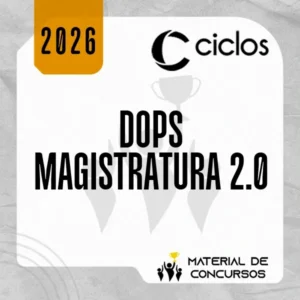 DROPS | Magistratura 2.0 [2026] Ciclos