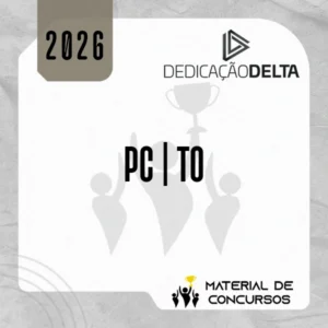 PC | TO - Oficial Investigador de Polícia Civil do Estado do Tocantins [2026] Dedicação