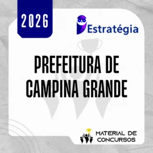 Prefeitura de Campina Grande | PB - Agente de Trânisto [2026] Estratégia
