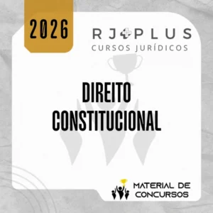 Direito Constitucional Completo com Paulo Cesar Rodrigues [2026] RJ Plus