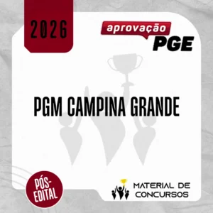 PGM Campina Grande - PB | Reta Final - Procurador Municipal [2026] Aprovação