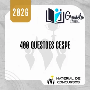 Português CESPE - 400 Questões [2026] Grasiela Cabral