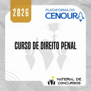 Curso de Direito Penal [2026] Plataforma do Cenoura