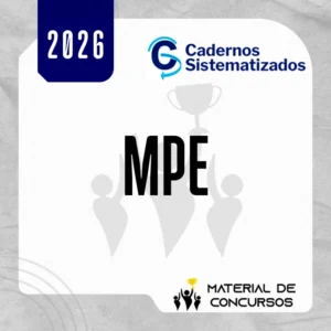 Ministério Público | MPE | Promotor de Justiça [2026.2] Cadernos Sistematizados