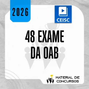 XLVIII Exame da OAB (48) - 1ª fase | Extensivo Premium [2026.2] CSC