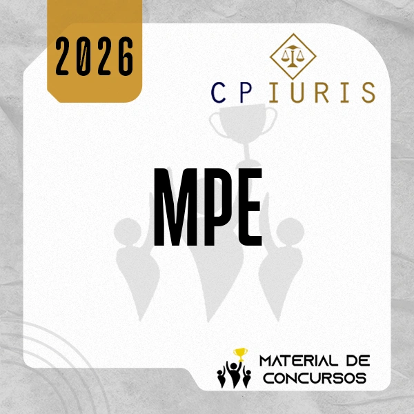 Promotor de Justiça | Ministério Público Estadual – Curso em PDF [2026.2] CP Iuris