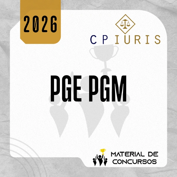 PGE/PGM – Procuradorias – Curso em PDF [2026.2] CP Iuris