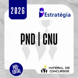 PND - CNU Professores | Pós Edital - Prova Nacional Docente [2026.2] Estrategia