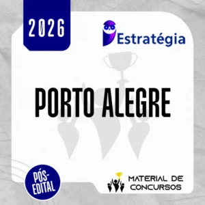 Agente de Fiscalização Municipal da Prefeitura Porto Alegre-RS | Pós Edital [2026.2] Estratégia